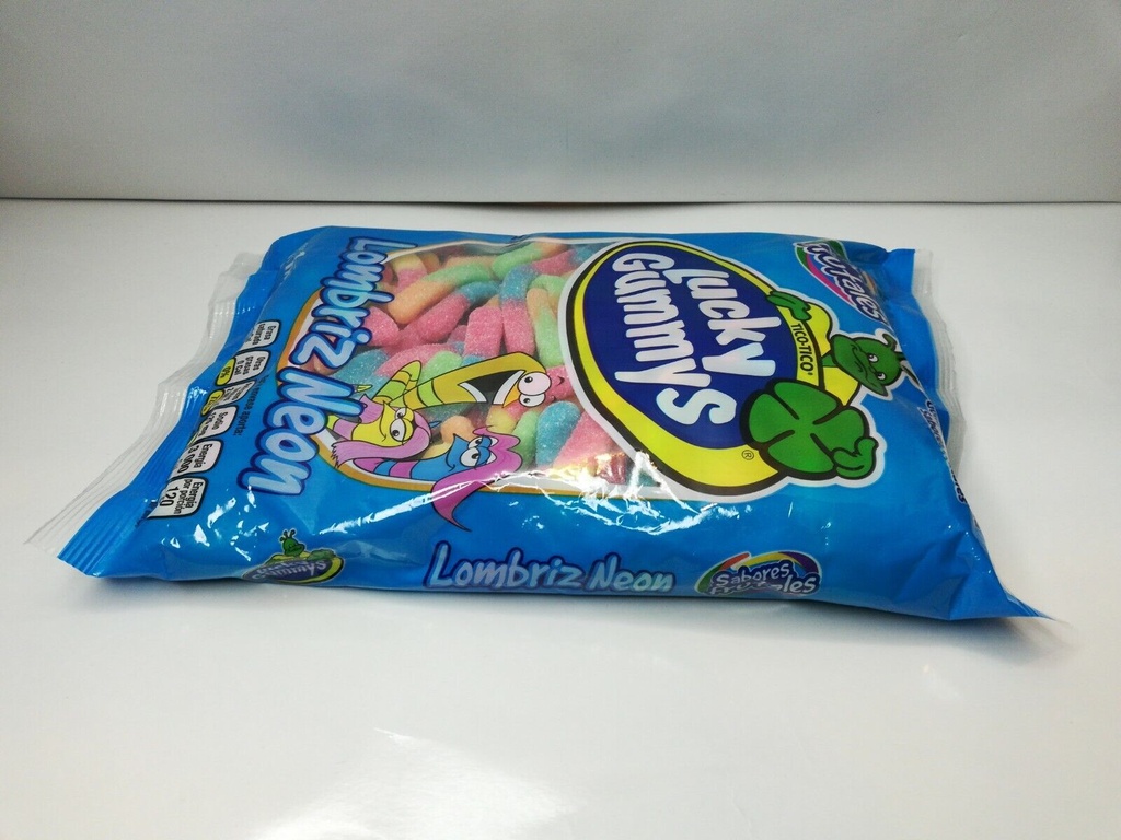 LUCKY GUMMY LOMBRIZ NEON