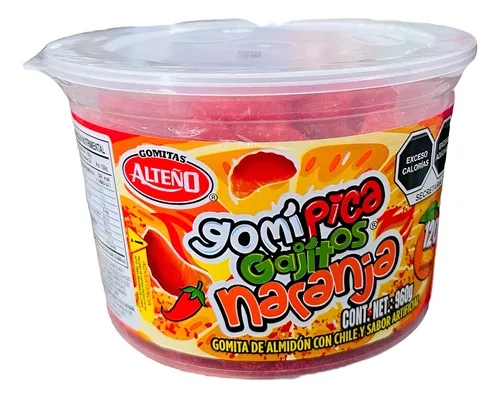 ALTEÑO GOMI PICA GAJITO NARANJA
