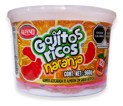 ALTEÑO GOMI GAJOS NARANJA