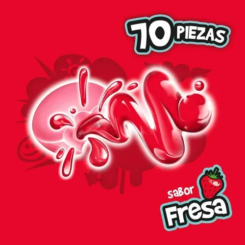 ADAMS BUBBALO FRESA 70PZ