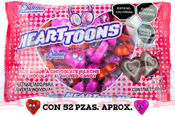 PALMER CHOCOLATE CORAZON 1KG